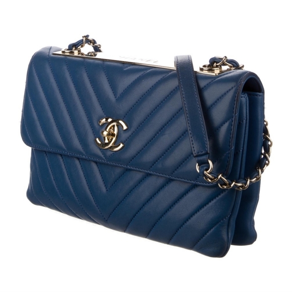 Chanel Chevron Trendy Flap Bag - Picture 3 of 15